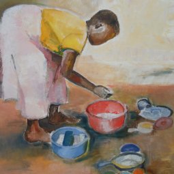 Sort arbejde 1 m x 95 cm